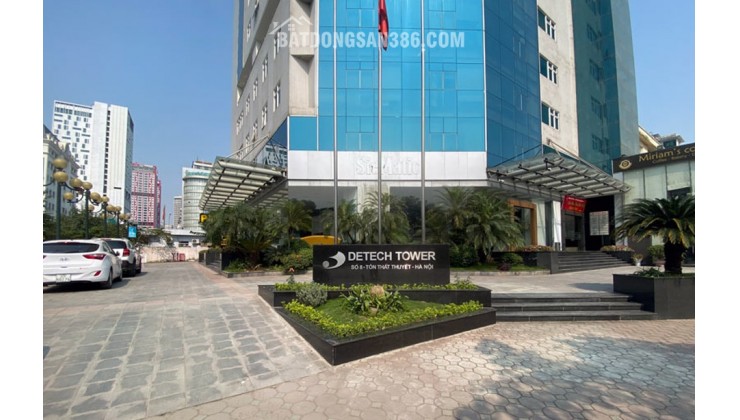 Detech Tower Tôn Thất Thuyết, Nam Từ Liêm cho thuê văn phòng đẹp, đầy đủ tiện nghi, giá rẻ